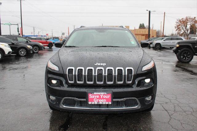 used 2015 Jeep Cherokee car, priced at $13,995