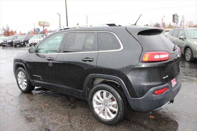 used 2015 Jeep Cherokee car, priced at $13,995