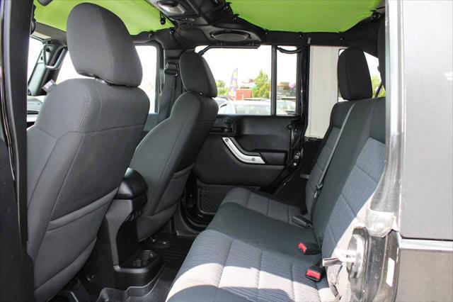 used 2011 Jeep Wrangler Unlimited car, priced at $17,995