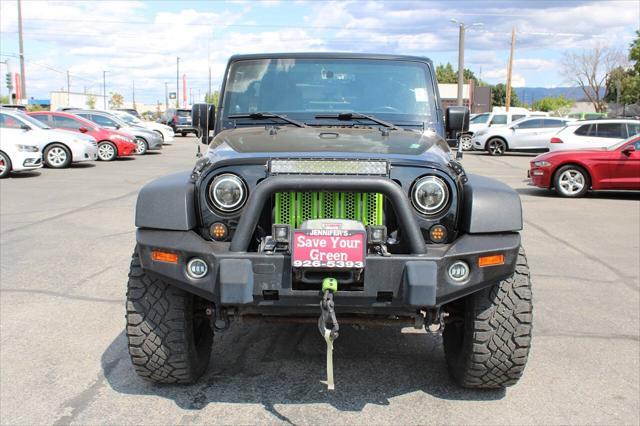 used 2011 Jeep Wrangler Unlimited car, priced at $17,995