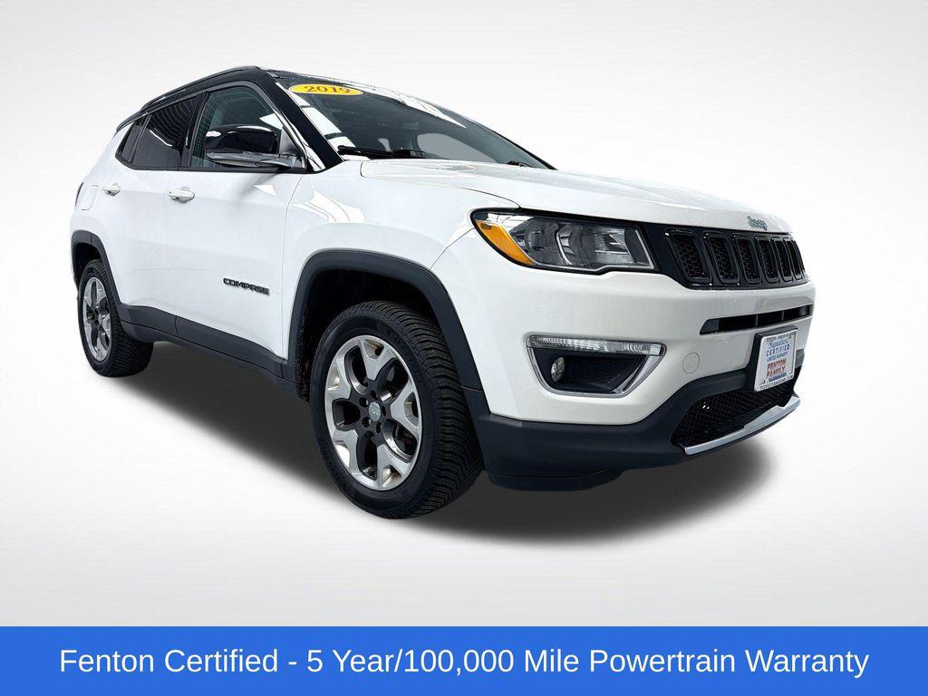 used 2019 Jeep Compass car, priced at $16,500