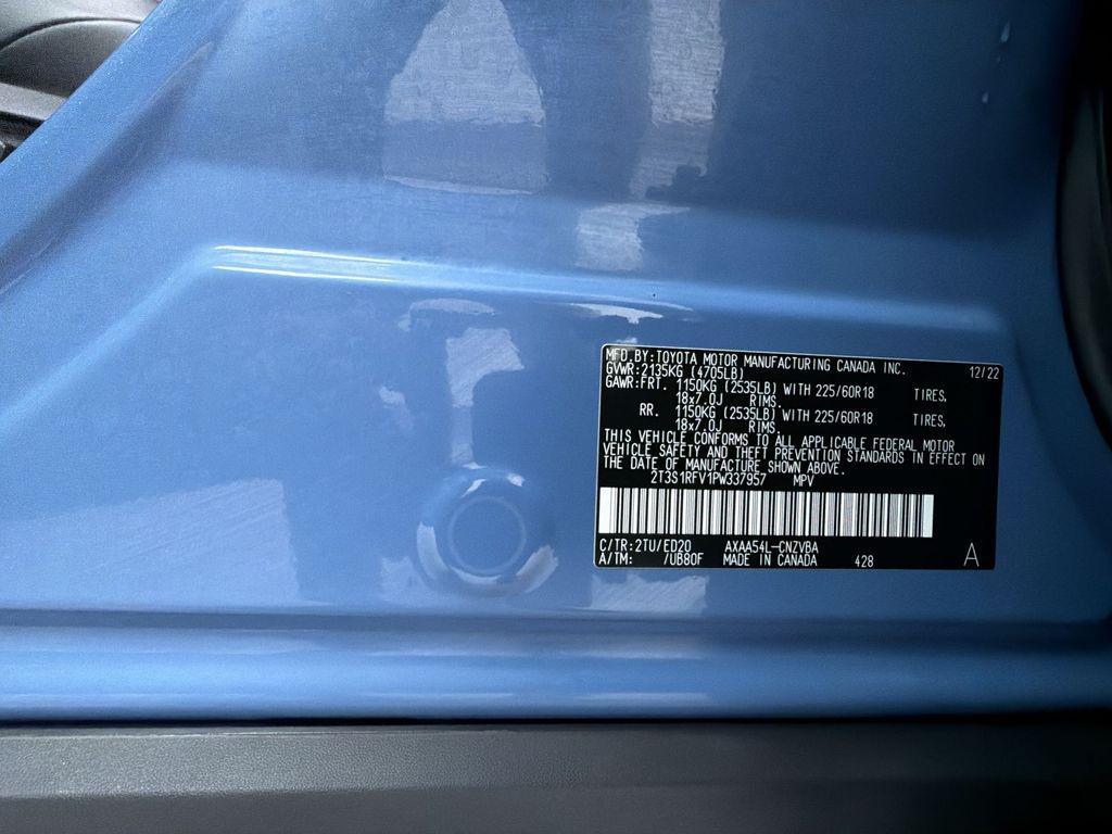 used 2023 Toyota RAV4 car, priced at $36,995