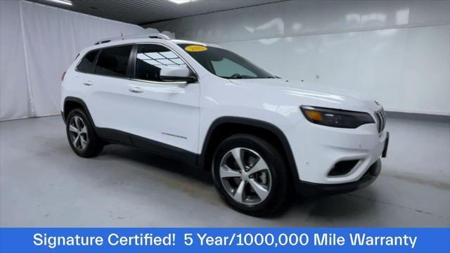 used 2021 Jeep Cherokee car, priced at $23,900