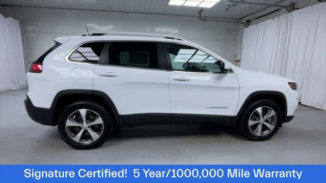 used 2021 Jeep Cherokee car, priced at $23,900