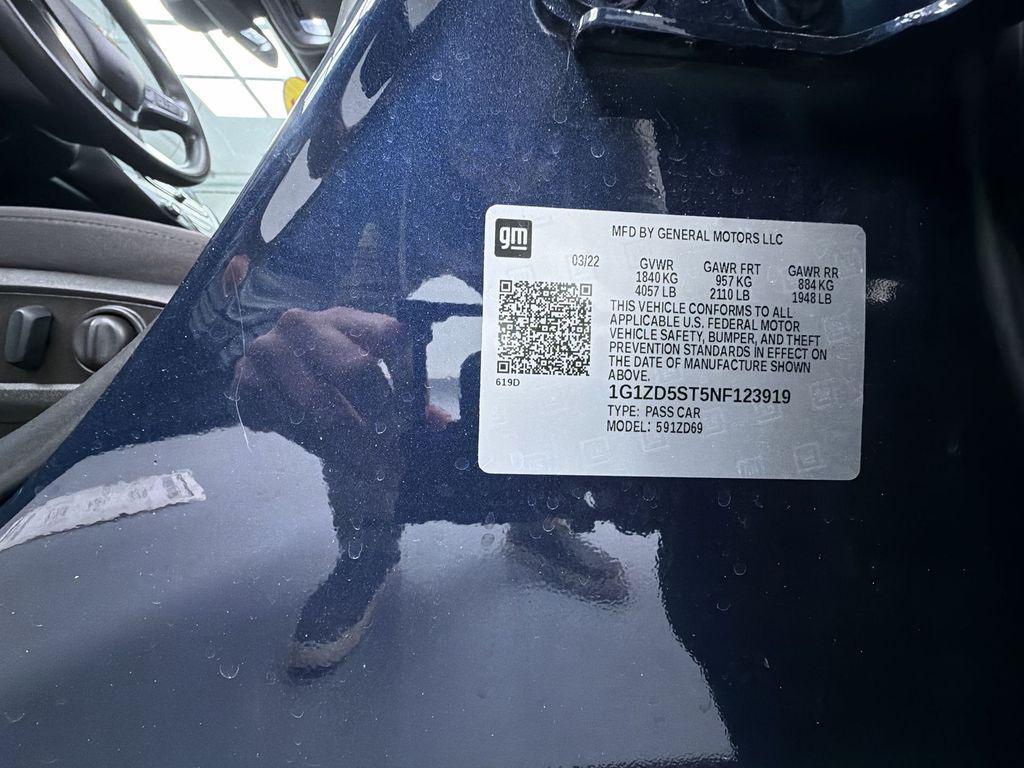 used 2022 Chevrolet Malibu car, priced at $18,495