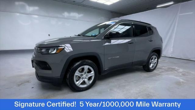 used 2023 Jeep Compass car, priced at $25,500