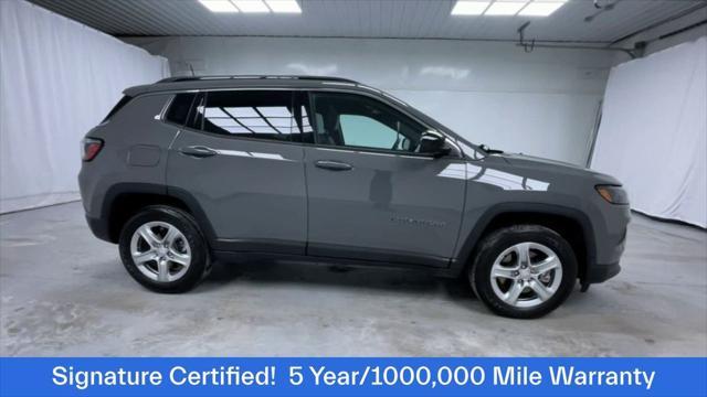 used 2023 Jeep Compass car, priced at $25,500