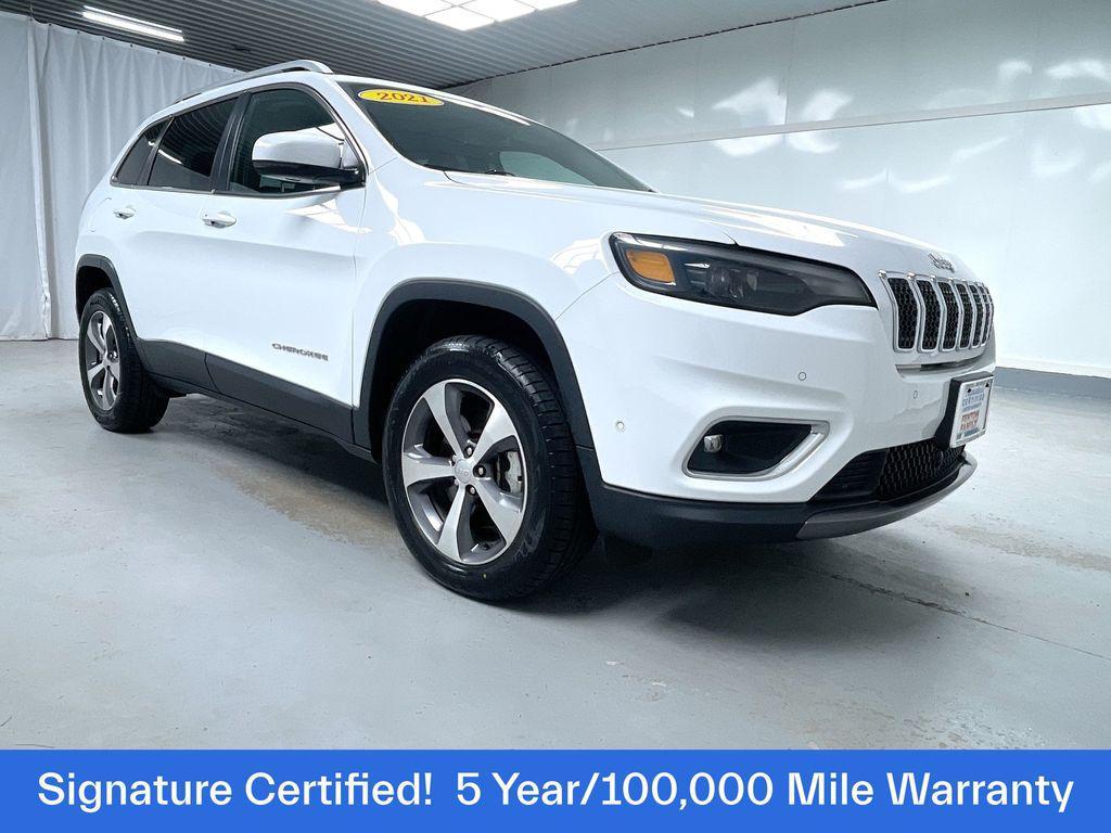 used 2021 Jeep Cherokee car, priced at $24,995