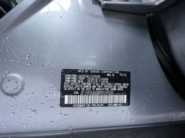 used 2022 Subaru WRX car, priced at $25,995