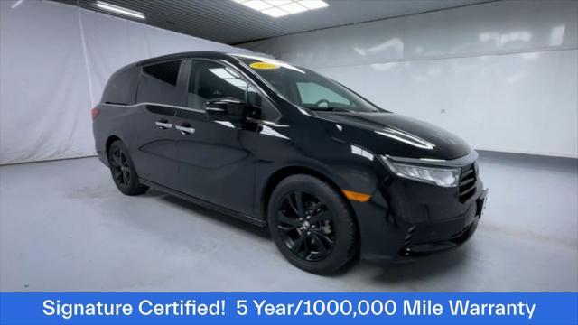 used 2021 Honda Odyssey car, priced at $27,900