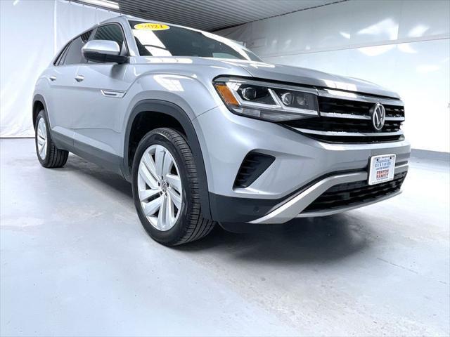 used 2021 Volkswagen Atlas Cross Sport car, priced at $27,900