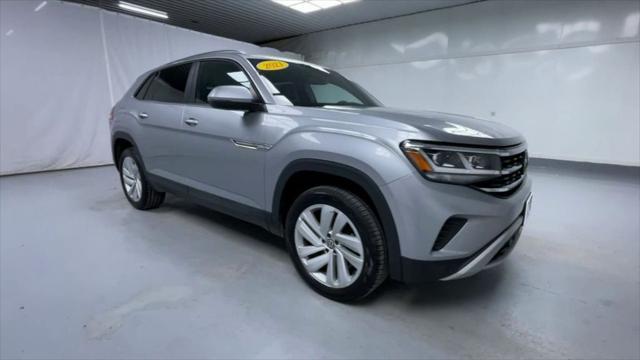 used 2021 Volkswagen Atlas Cross Sport car, priced at $27,900