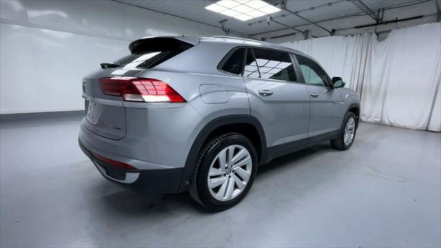 used 2021 Volkswagen Atlas Cross Sport car, priced at $27,900