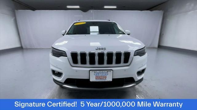 used 2021 Jeep Cherokee car, priced at $23,900