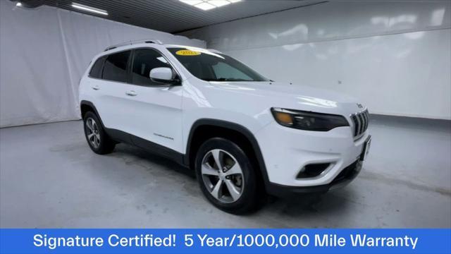 used 2021 Jeep Cherokee car, priced at $23,900