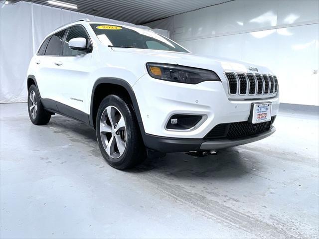 used 2021 Jeep Cherokee car, priced at $24,995