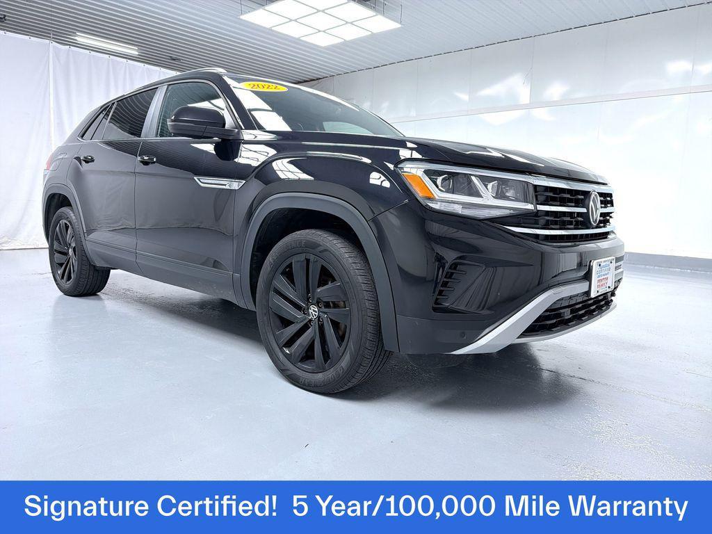 used 2022 Volkswagen Atlas Cross Sport car, priced at $23,995