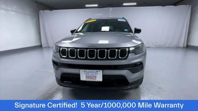 used 2023 Jeep Compass car, priced at $28,500