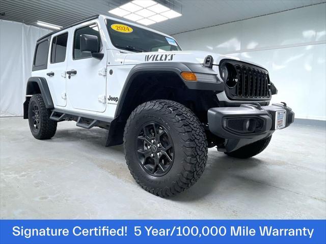 used 2024 Jeep Wrangler car, priced at $40,995