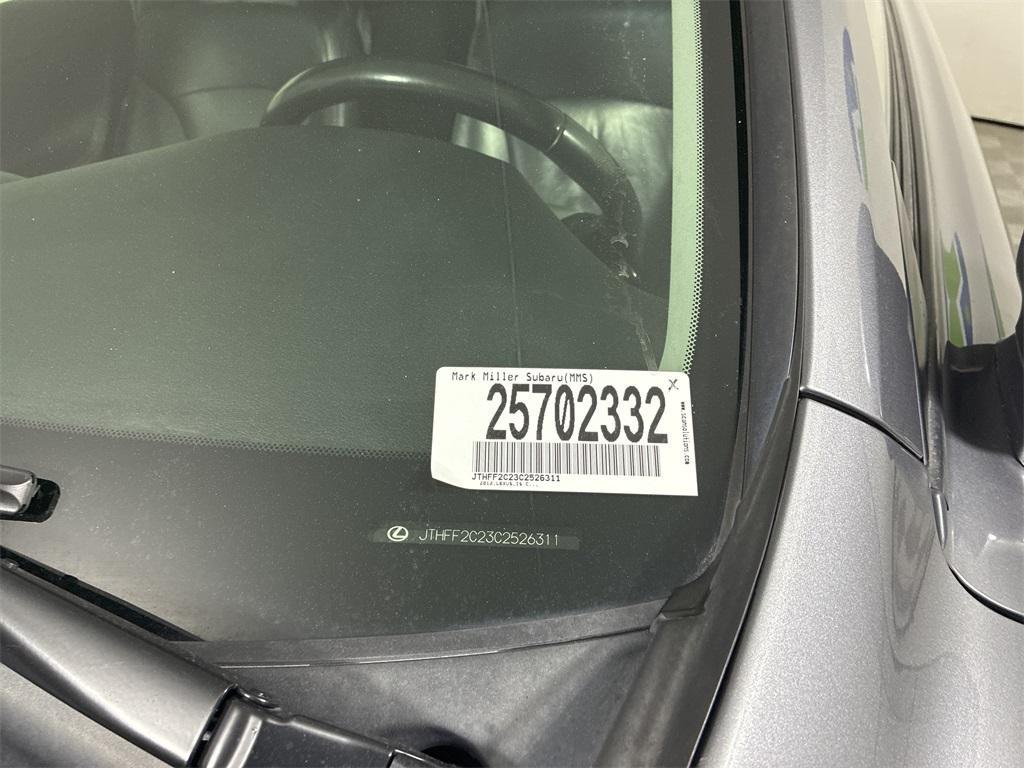 used 2012 Lexus IS 250C car, priced at $16,932