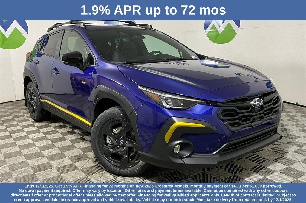 new 2025 Subaru Crosstrek car, priced at $32,047