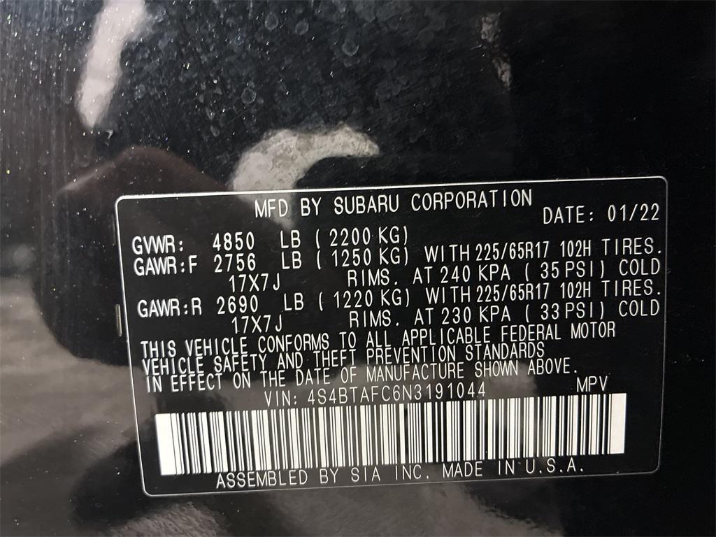 used 2022 Subaru Outback car, priced at $20,475