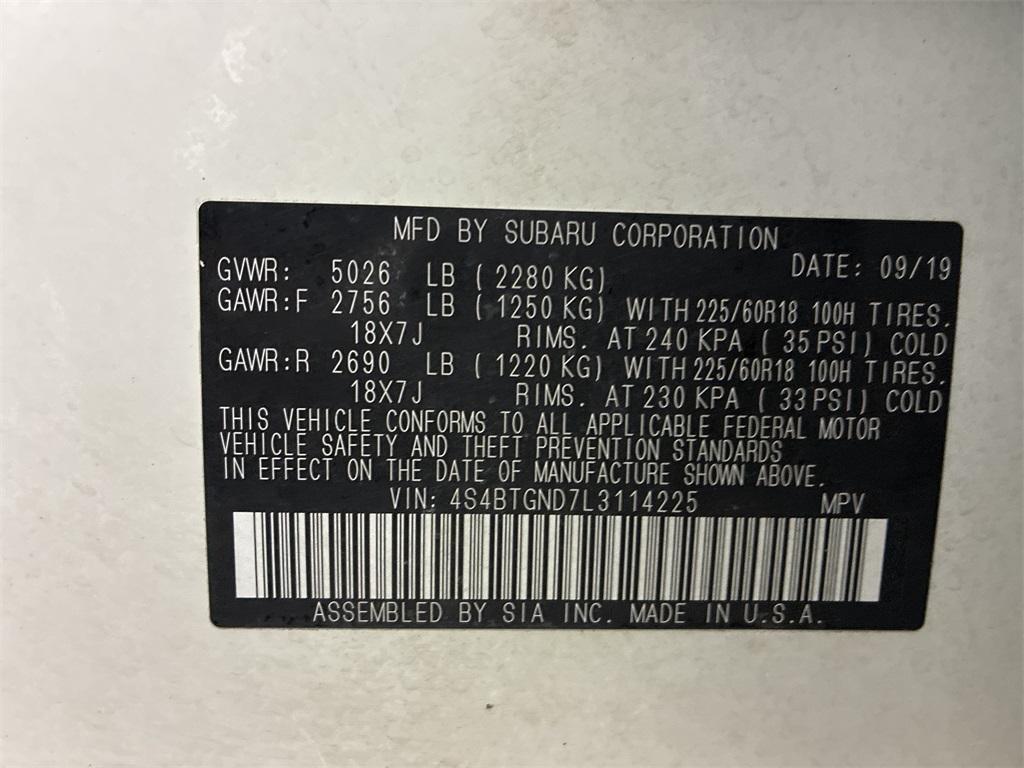used 2020 Subaru Outback car, priced at $21,812