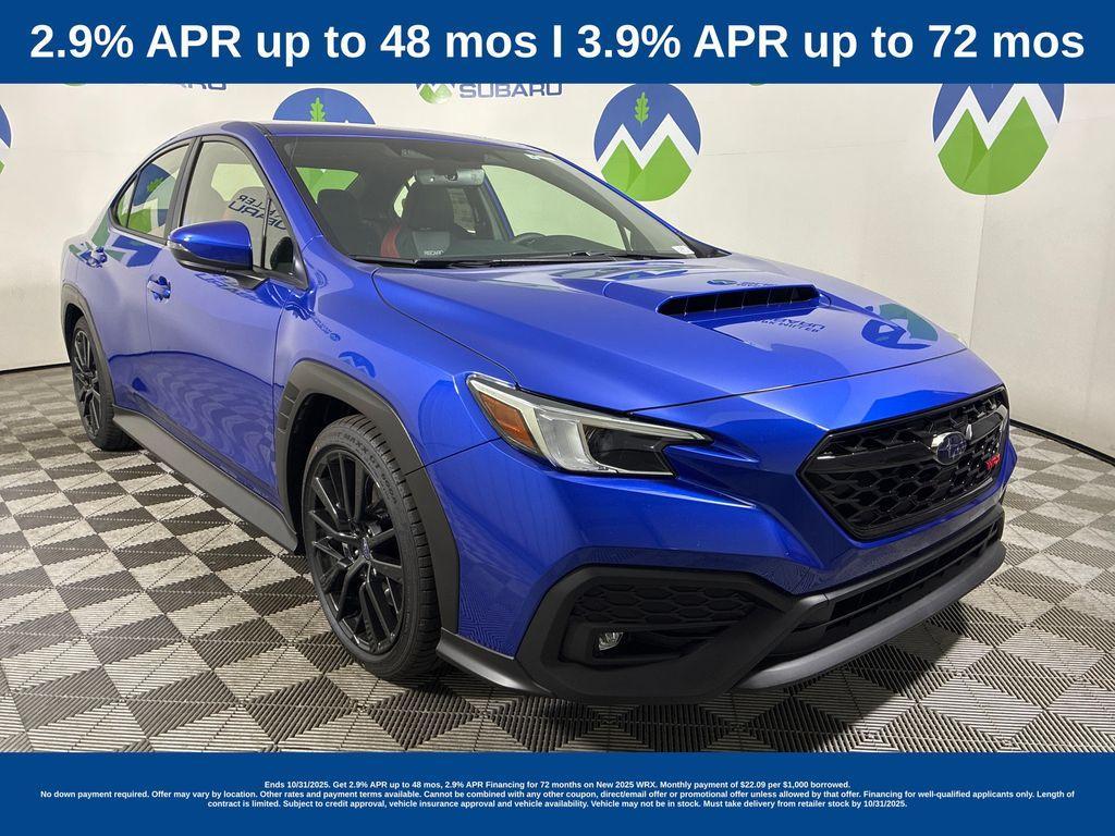 new 2025 Subaru WRX car, priced at $50,523