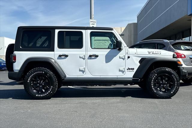 used 2020 Jeep Wrangler Unlimited car, priced at $30,300