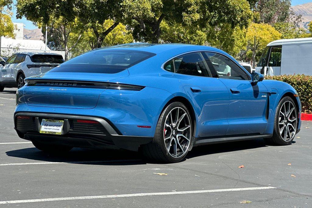 used 2025 Porsche Taycan car, priced at $109,595