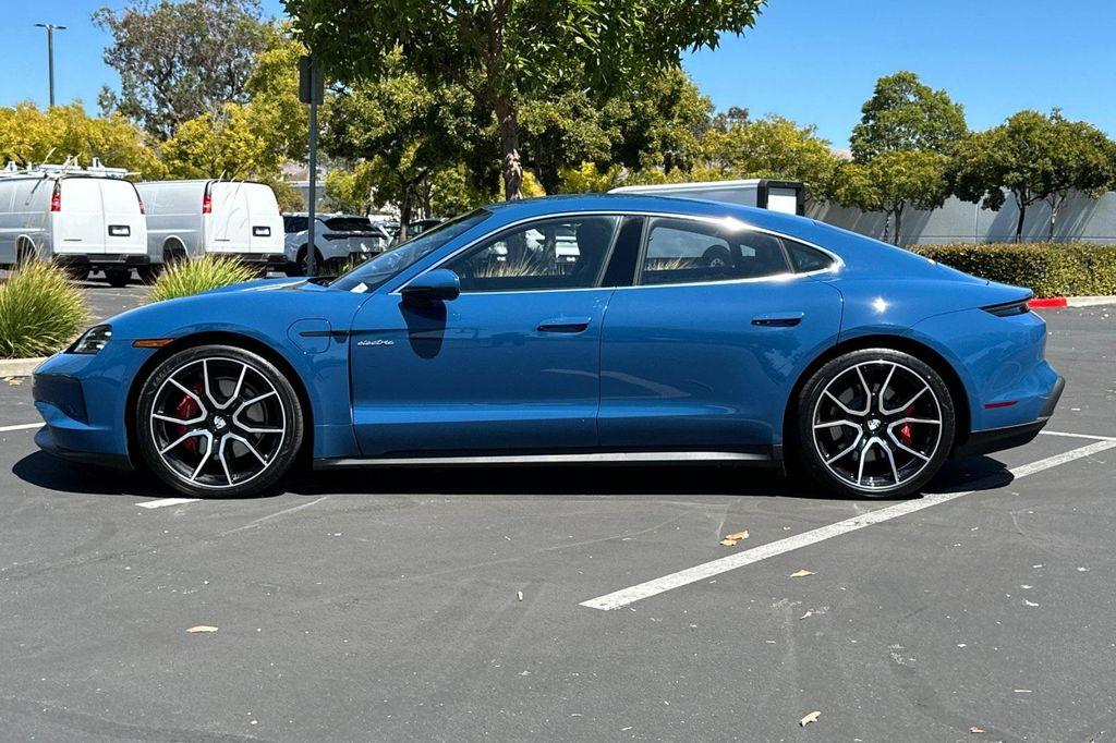 used 2025 Porsche Taycan car, priced at $109,595