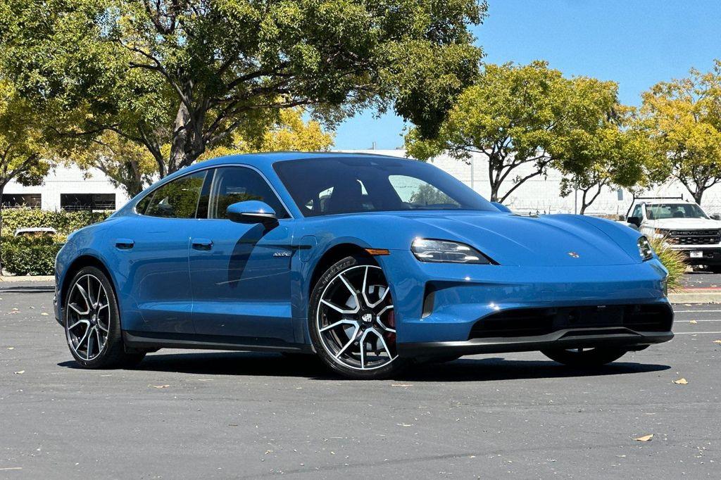 used 2025 Porsche Taycan car, priced at $109,595