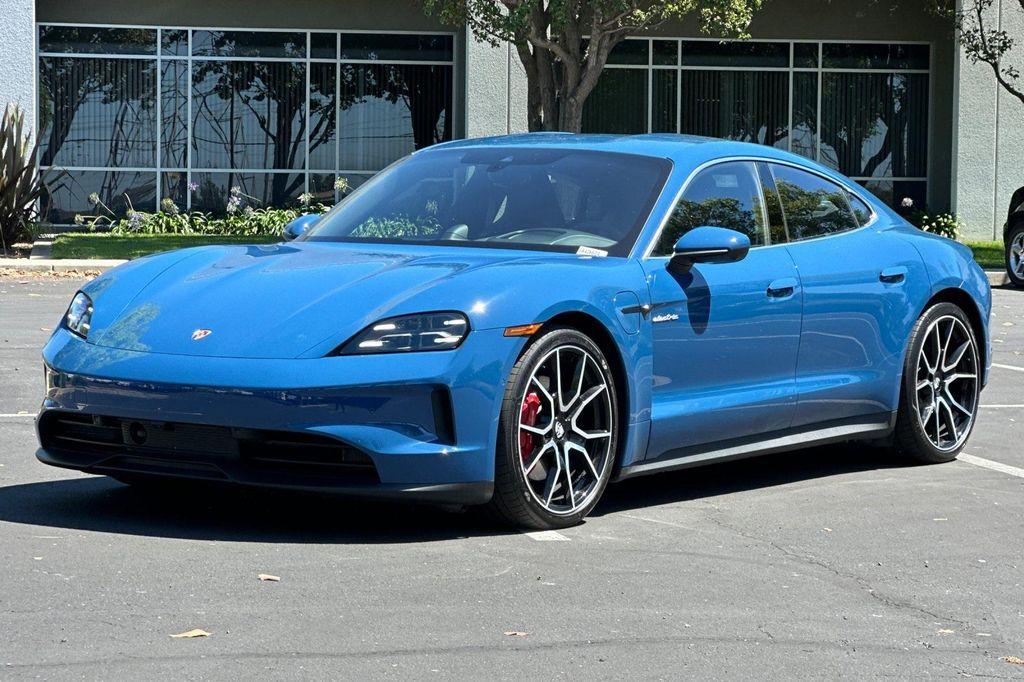used 2025 Porsche Taycan car, priced at $109,595