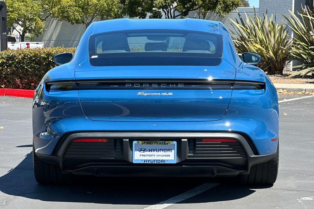used 2025 Porsche Taycan car, priced at $109,595