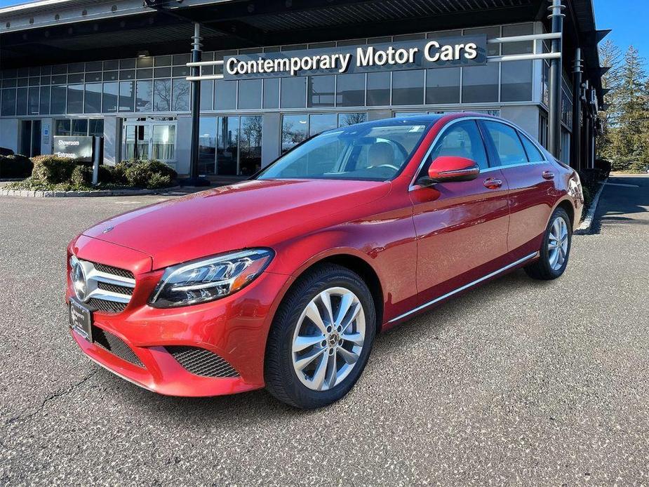 used 2021 Mercedes-Benz C-Class car, priced at $34,998