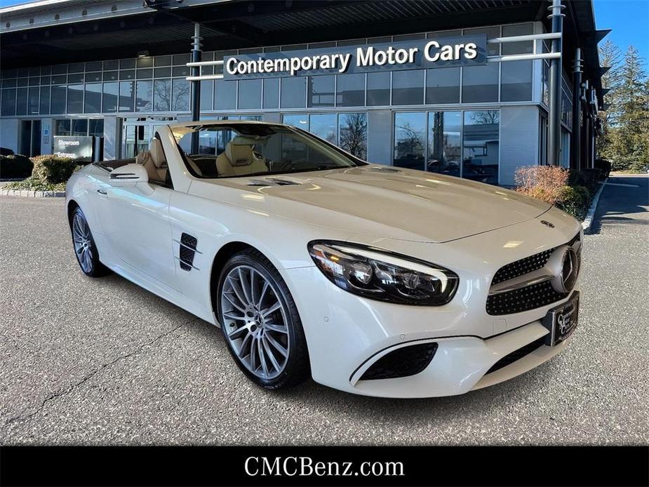 used 2020 Mercedes-Benz SL 550 car, priced at $72,998