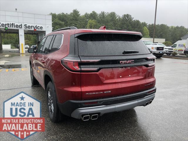 new 2025 GMC Acadia car, priced at $45,540