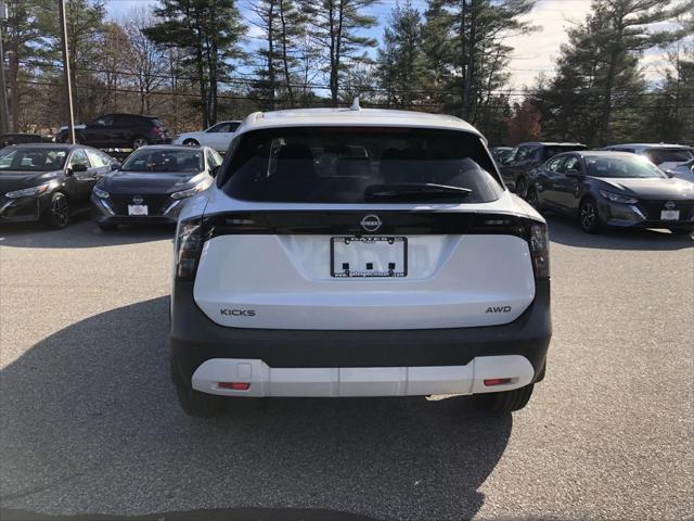 new 2025 Nissan Kicks car, priced at $27,085