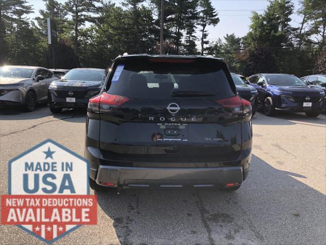 new 2025 Nissan Rogue car, priced at $40,180