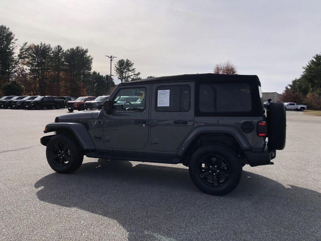 used 2022 Jeep Wrangler Unlimited car, priced at $34,999