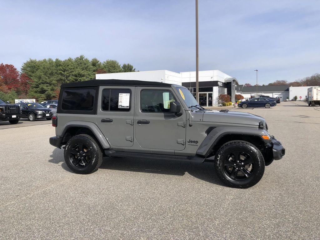 used 2022 Jeep Wrangler Unlimited car, priced at $34,999