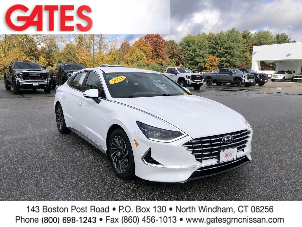 used 2023 Hyundai Sonata Hybrid car, priced at $22,999