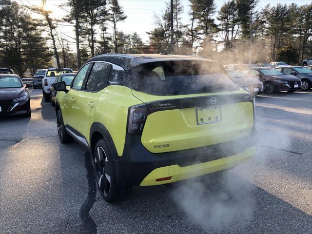 new 2025 Nissan Kicks car, priced at $30,595