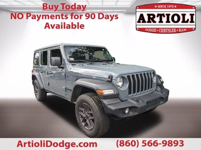 used 2024 Jeep Wrangler car, priced at $40,589