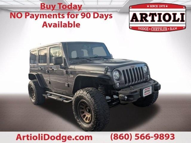 used 2017 Jeep Wrangler Unlimited car, priced at $27,989