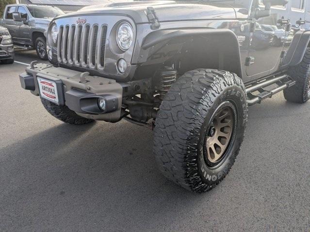 used 2017 Jeep Wrangler Unlimited car, priced at $27,989