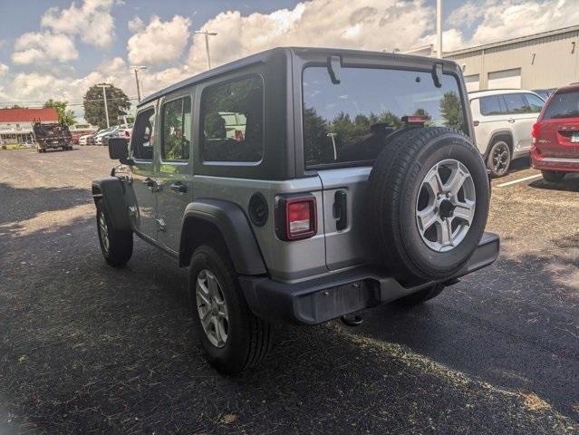 used 2022 Jeep Wrangler Unlimited car, priced at $31,867