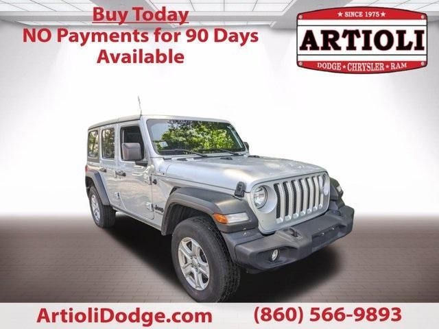 used 2022 Jeep Wrangler Unlimited car, priced at $33,989