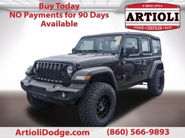 used 2022 Jeep Wrangler Unlimited car, priced at $41,989