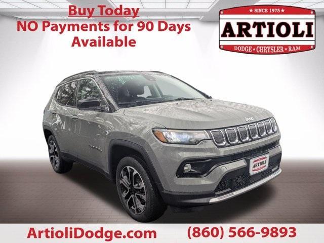 used 2022 Jeep Compass car, priced at $23,515